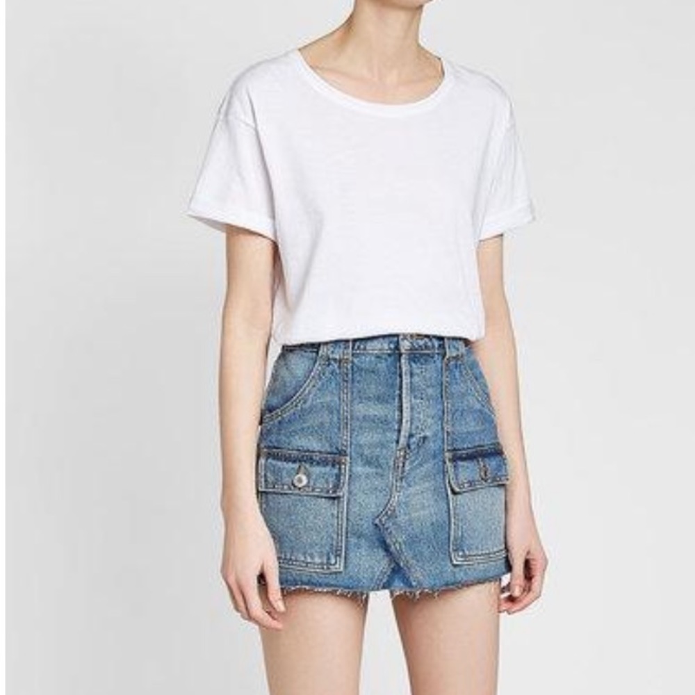 Re Done Denim skirt